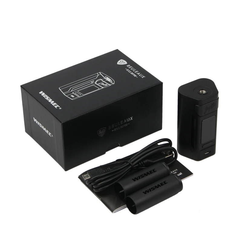Оригинальная электронная сигарета Wismec Reuleaux RX2 20700 200 Вт коробка мод Vape 1 3 дюймов