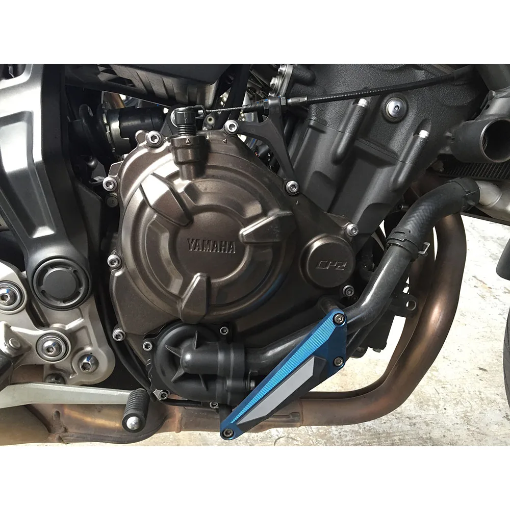 SMOK для Yamaha MT07 MT 07 mt 2014 2016 Мотоцикл с ЧПУ алюминиевая Левая Правая рама корпус