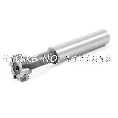 

Cutting Tool 8mm Straight Shank 6 Flutes HSS High Speed Steel T Slot End Mill