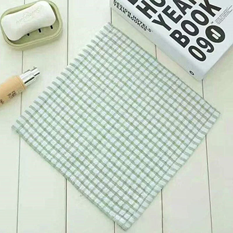 Прочный хлопок Square хлопковые влагопоглощающие Кухня стирка Полотенца дать