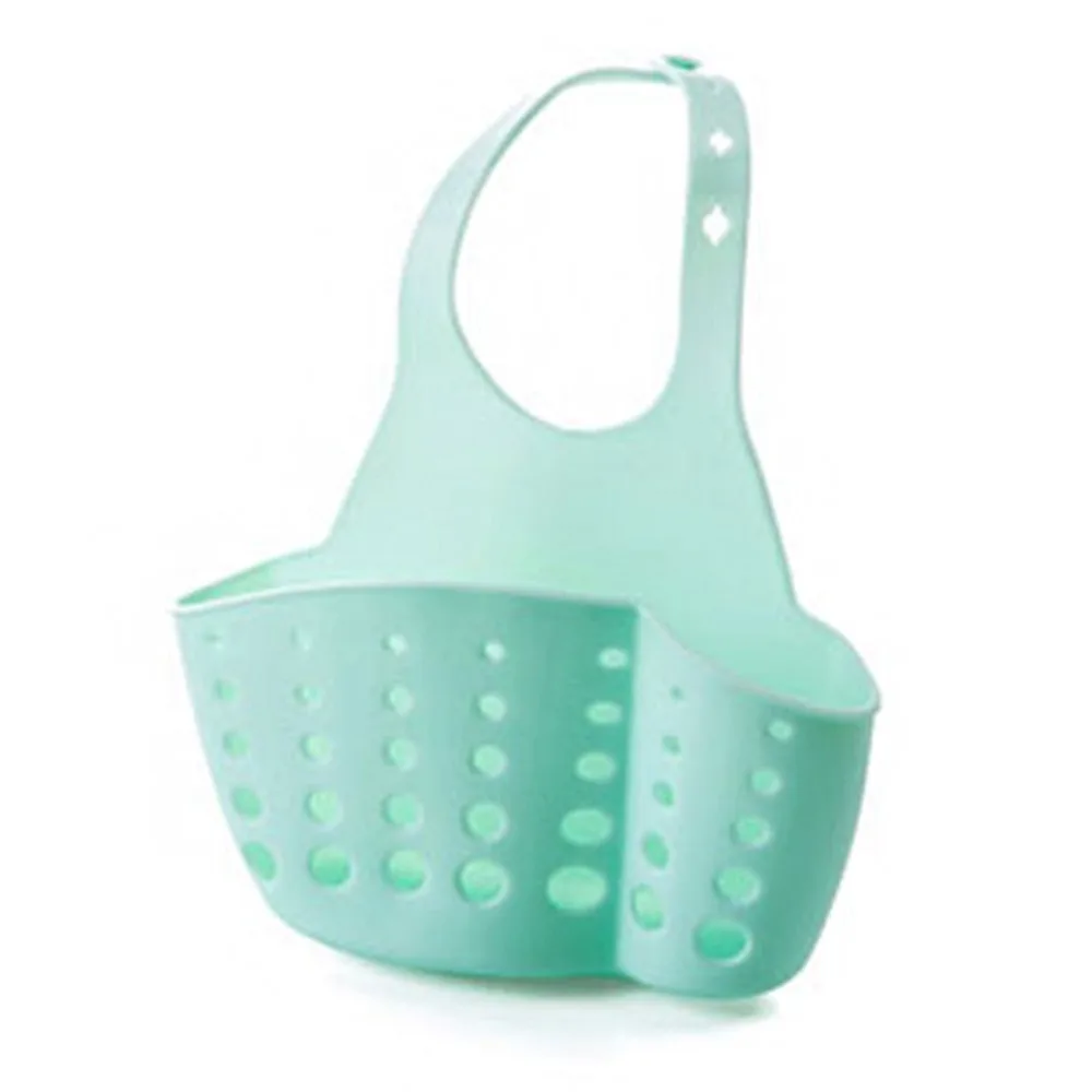 1PCS Kitchen Sponge Holder Draining Rack Sink Bathroom Storage Shelf Drain Basket 4 Colors | Дом и сад