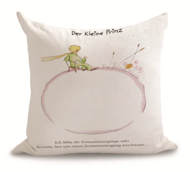 Наволочка на шею с изображением Маленького принца льняная кровать подушки для