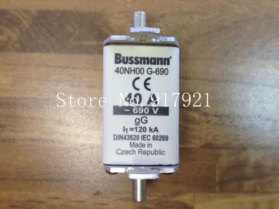 

[ZOB] Соединенные Штаты Bussmann 40NH00G-690 BUSS fuse 690V оригинальный -- 2 шт./партия