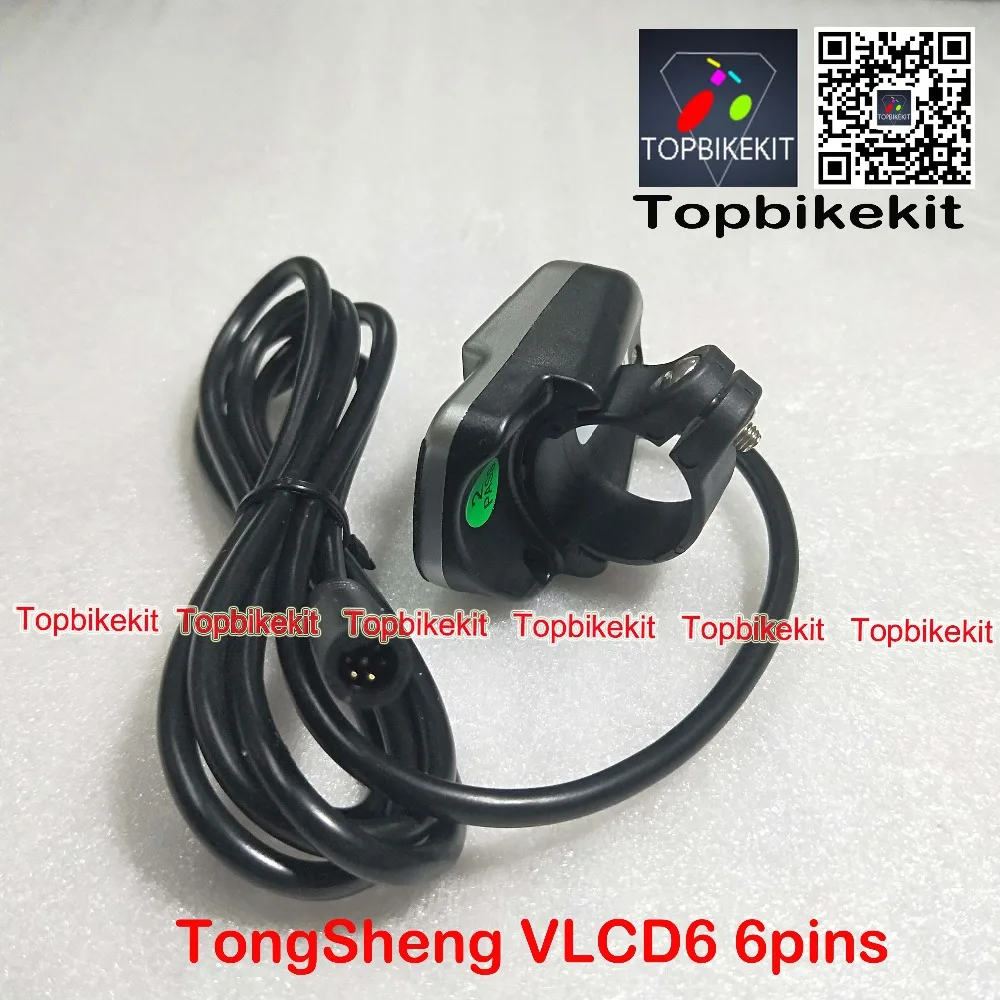 TSDZ2 дисплей VLCD6 6 контактный разъем для Mid привод двигателя 250 Вт 350 500 Tongsheng части
