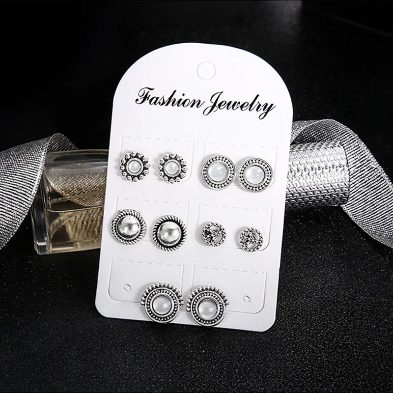 10 шт./партия в богемном стиле ретро драгоценные камни мира логотип простой