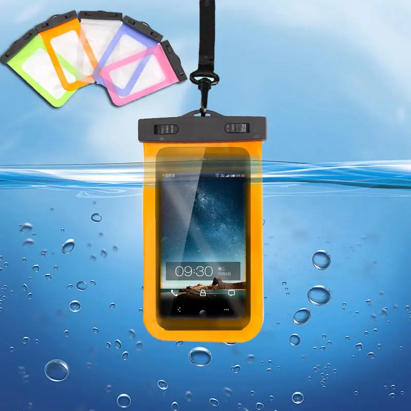 Водонепроницаемая подводная сумка сухая чехол для iPhone сотовый телефон сенсорный