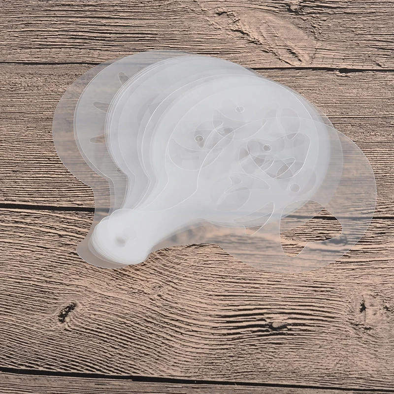 UPSPIRIT Трафареты для рисунков на кофе (используются украшения чашечки капучино и