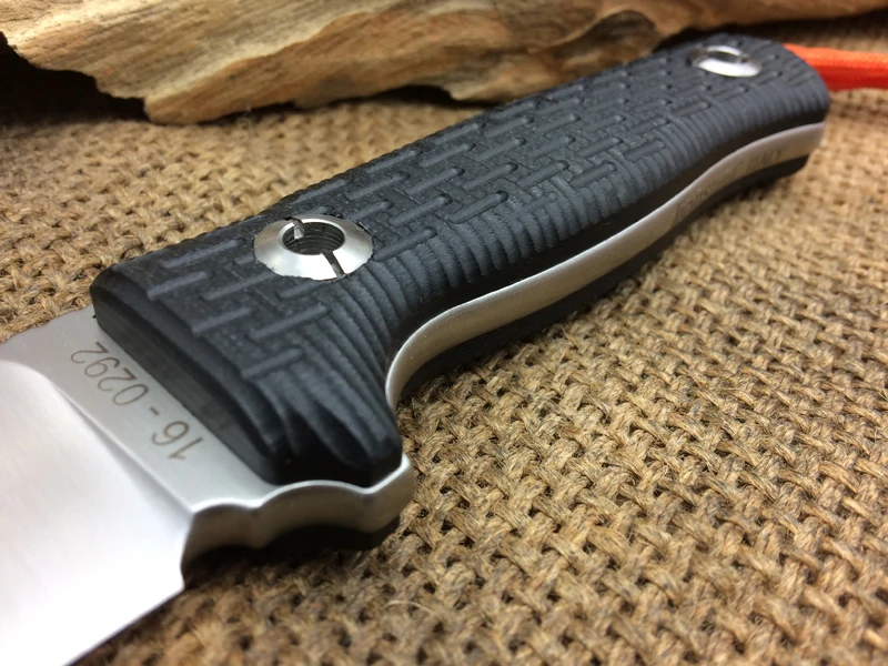 Поль Force lionsteel Охота фиксированной Ножи для шашлыков D2 лезвие G10 Ручка Тактический