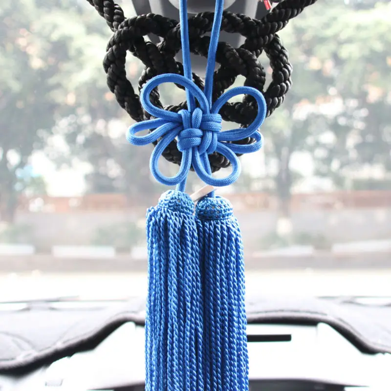 Соединительная планка производство JP BLACK KIN TSUNA ROPE FUSA KIKU узелки белый веревка для
