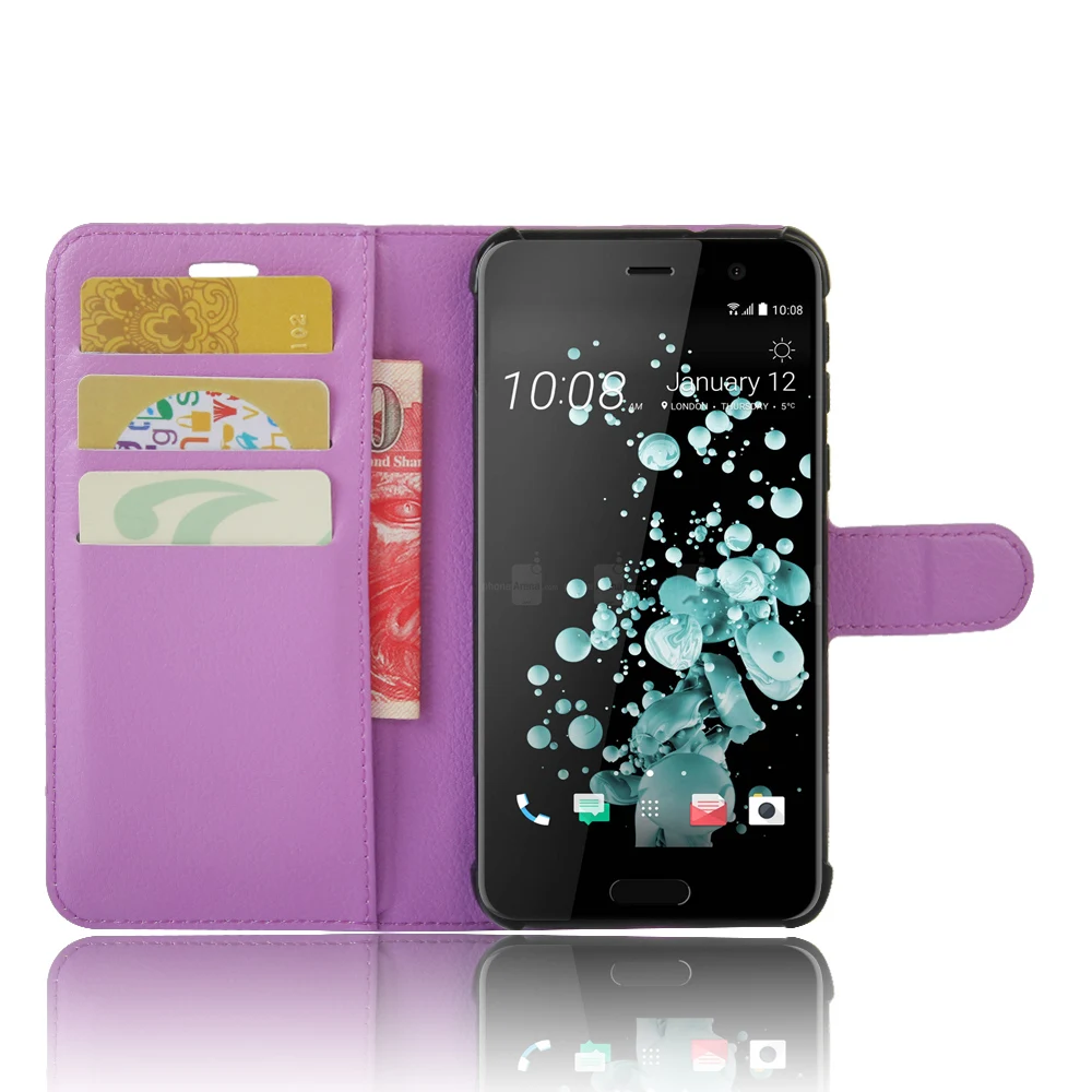 Для htc U Play кошелек Чехол-держатель для карт чехол для телефона s для htc U Play из искусственной кожи чехол для телефона