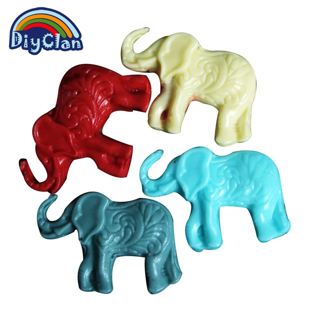 Желейная форма для шоколадного пудинга в виде слона инструменты сахарного