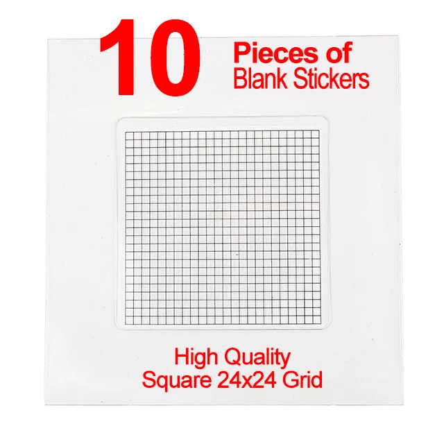 Square-24x24-10 Алмазная картина полная квадратная Алмазная мозаика 11x14 пустой прозрачный алмаз наклейка пиксель искусство хобби и ремесла Алмазная вышивка - Цвет: Square-24x24-10