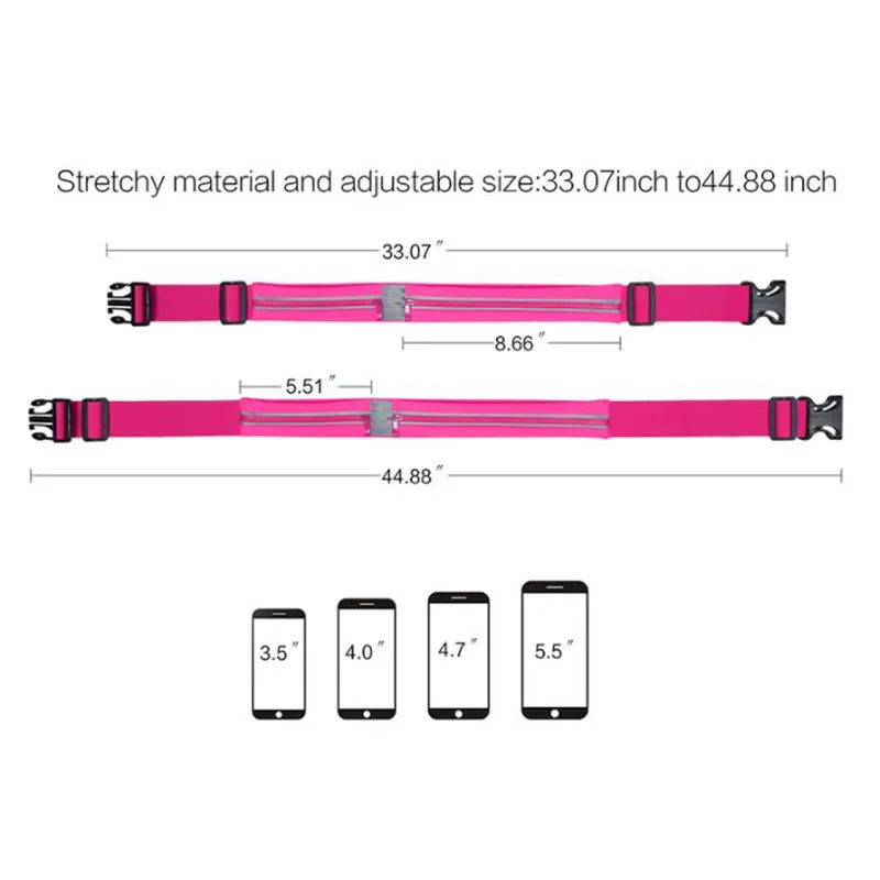 2018 водонепроницаемые сумки для бега в тренажерном зале пояс женщин и мужчин