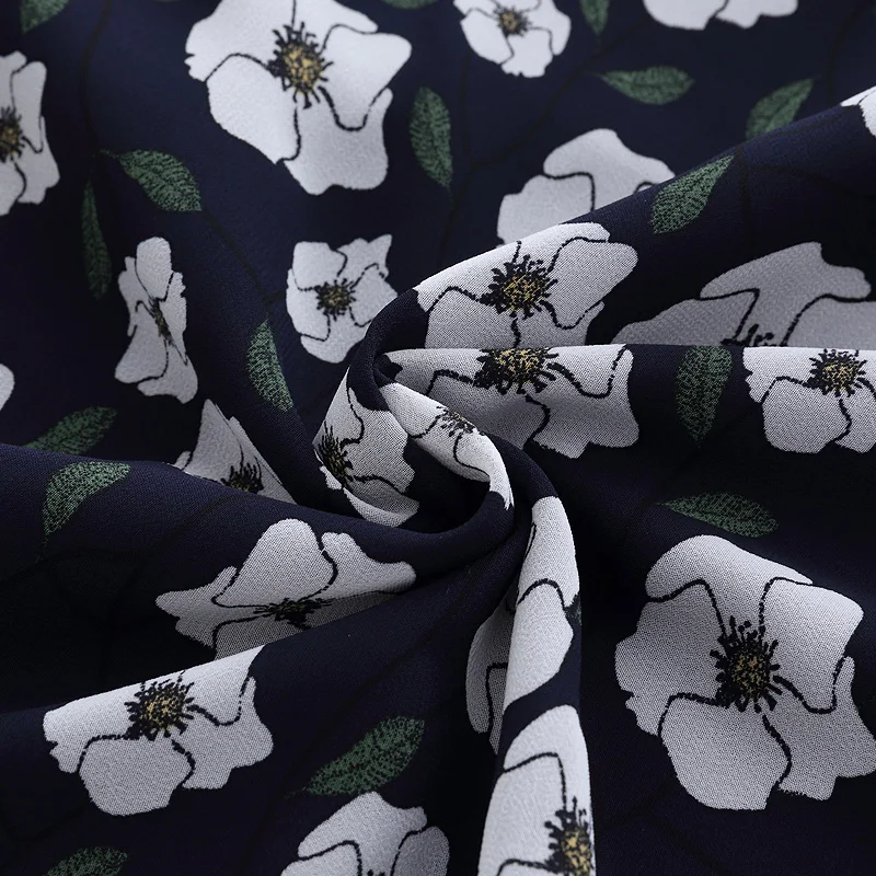 Women Vintage Summer Dress 2018 Short Sleeve Floral Print Casual with Belt Beach party work vintage | Женская одежда