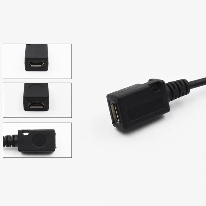 2 в 1 OTG Micro USB Host Power Y сплиттер адаптер к 5 Pin Мужской Женский кабель|Кабели USB| |