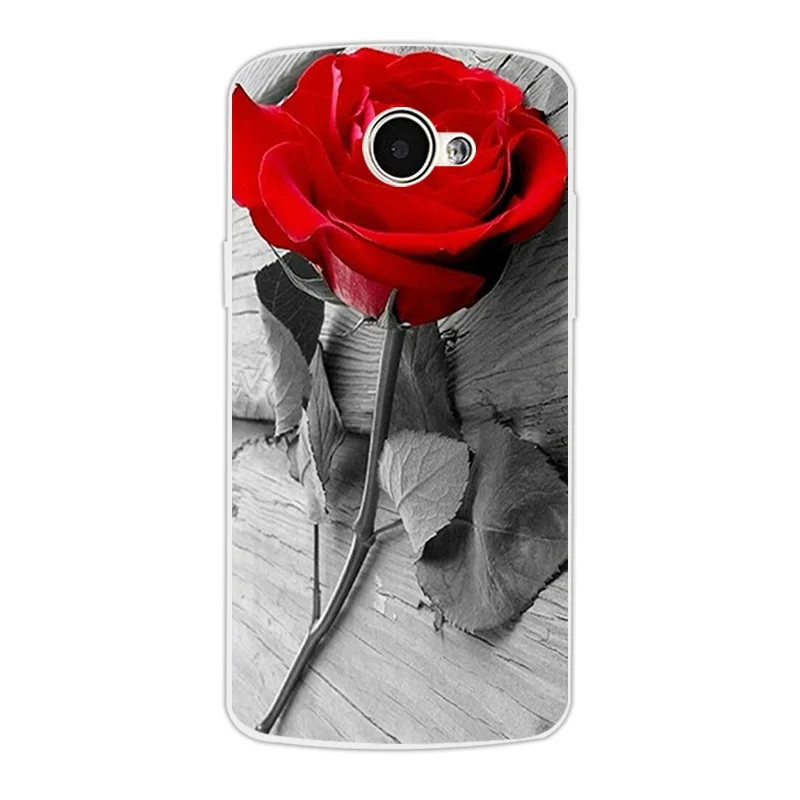 Phone Case For LG K5 X220ds Cover Transparent Silicone Plumage Back Covers for Shell TPU Skin | Мобильные телефоны и