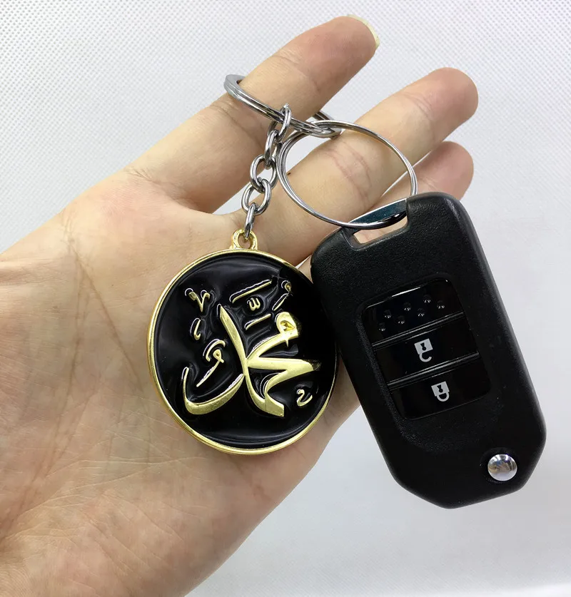 FLYJ автомобильный металлический брелок для ключей для богини Аллы Премиум Автомобильный брелок для ключей стильный значок для ключей орнамент