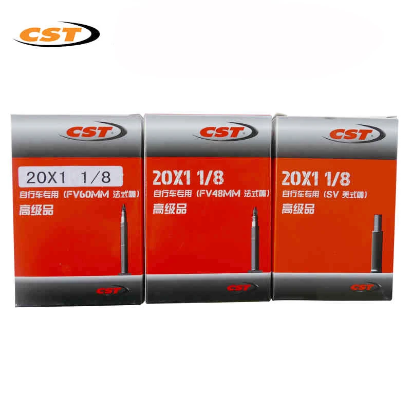 2 шт. CST 20 дюймов x 1 1/8 451 406 0 трубы Presta F/V 48 мм 60 Труба для JAVA Minivelo BMX складные