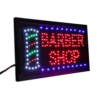 chenxi led barber shop hair cut store neon signs 1910 inch indoor flashing hair cutting store business led advertising