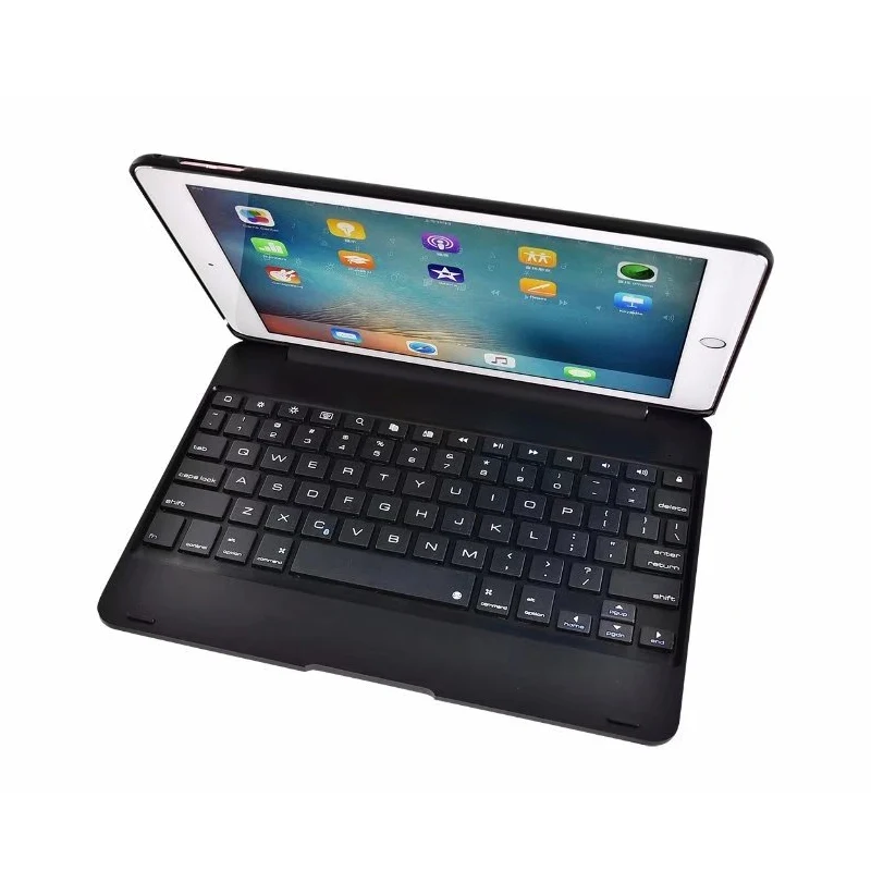 Чехол с беспроводной Bluetooth-клавиатурой для IPad 9,7 2017 2018 IPad 5  6  Air 2  Pro 9,7, чехол из АБС-пластика с флимом (art.: 7aecbba28) - 7aecbba28