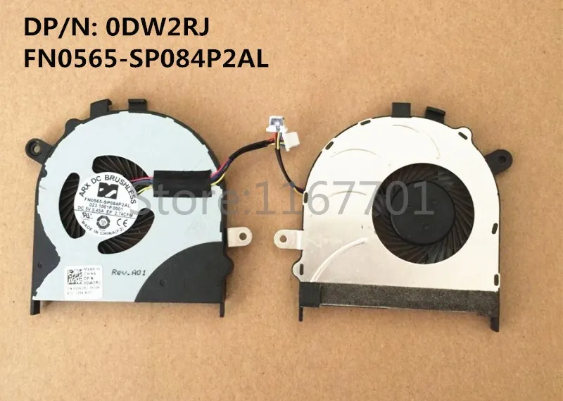 

New Laptop/Notebook CPU Cooling Fan For Dell inspiron 13-7000 7347 7353 P57G 0DW2RJ FN0565-SP084P2AL 023.1001P.0001 KSB0705HBA11