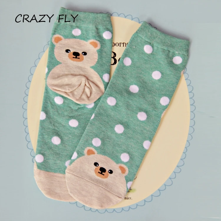 Магазин CRAZY FLY 2020 весенние носки с мультяшным котом 3D стильные полосатые