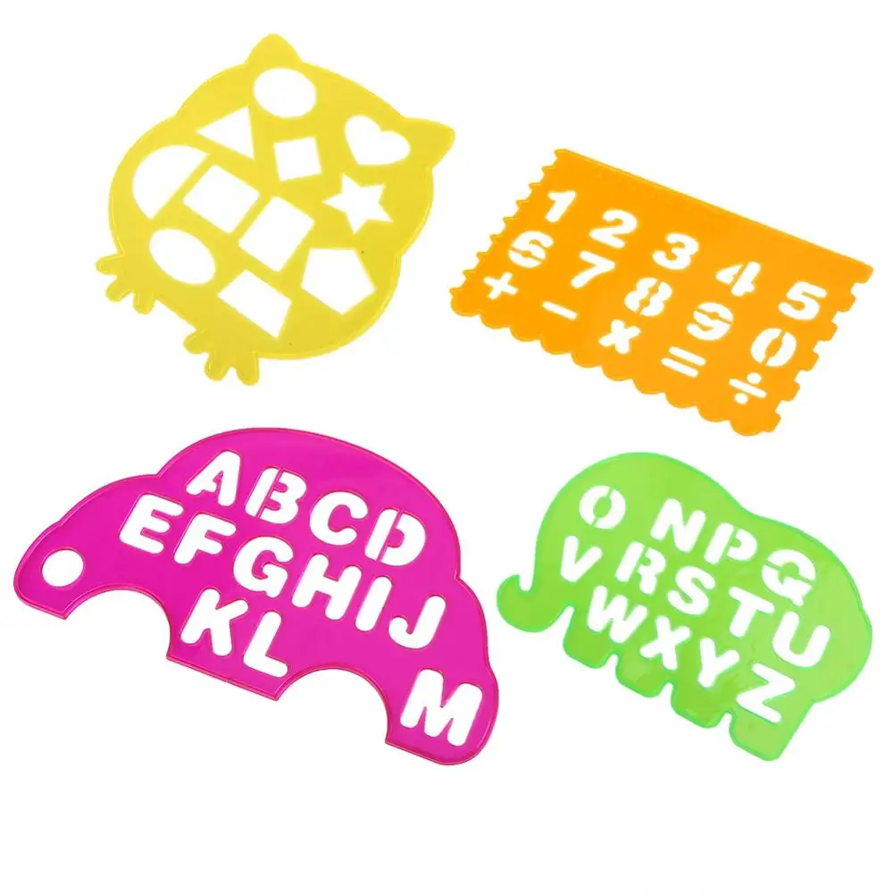 4 шт. детский шаблон для рисования с цветной ручкой | Игрушки и хобби