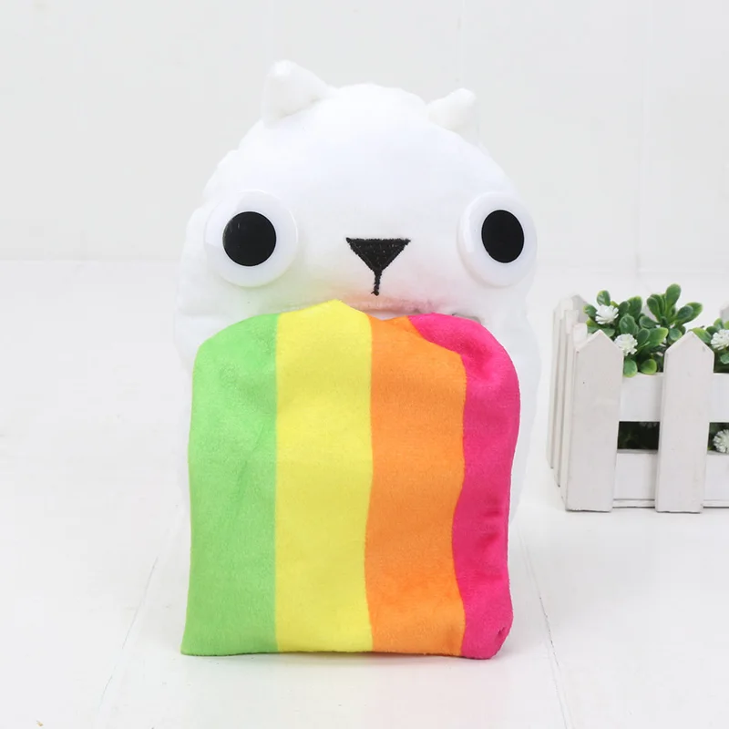 Игрушка плюшевая Ежик радужная Радужная кошка тако мягкая игрушка для