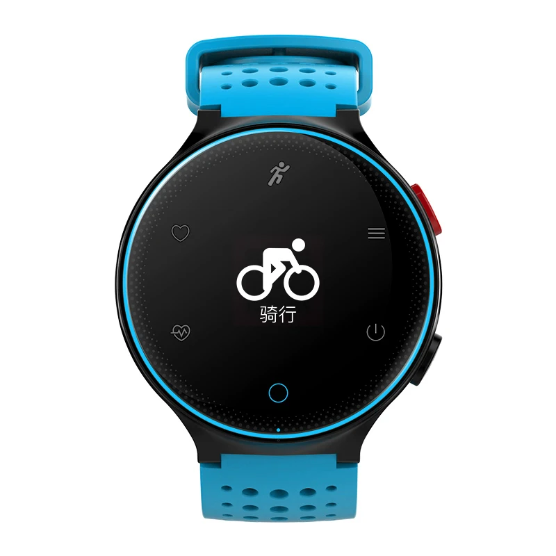 Смарт-браслет Tezer R22, Bluetooth 4,0, фитнес-умные часы, трекер, беспроводной смарт-браслет с монитором артериального давления - Цвет: blue