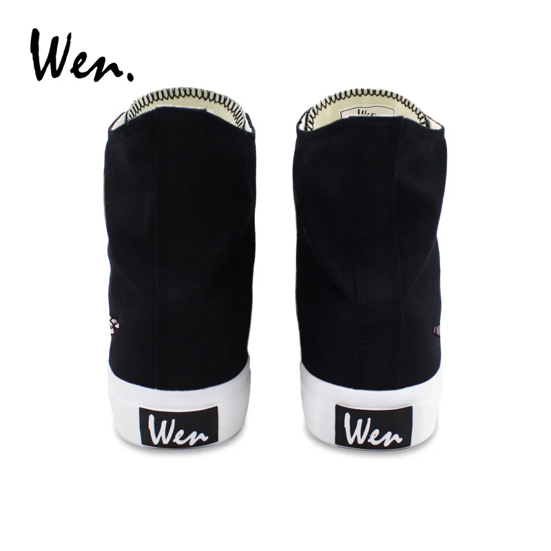 Дизайнерская обувь для скейтбординга Wen оригинальная щенков мужчин черные