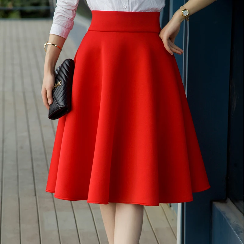 Женская Однотонная юбка бальное платье плиссированная юбка|female skirts|plus skirtskirt plus |