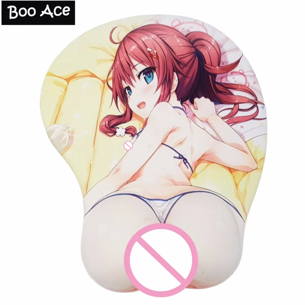Migita Hibiki Maitetsu аниме отаку 3D коврик для мыши с гель запястий оригинальный