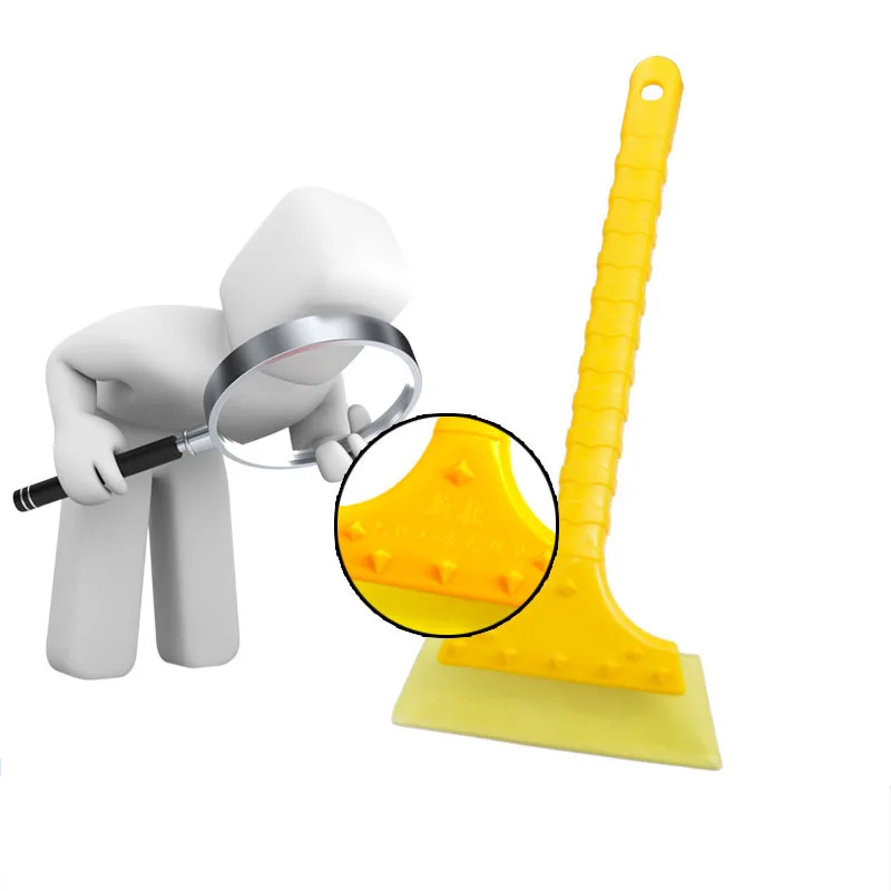 Cleaning tool snow shovel sixth generation cleaning car removal tendon scraper long handle | Инструменты