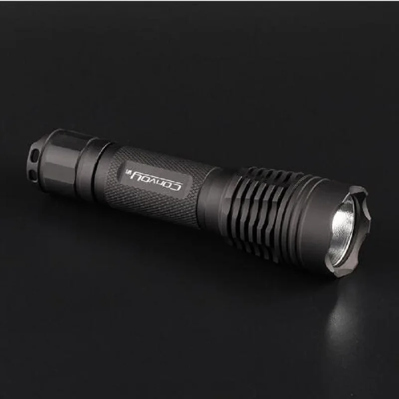 Конвой M1 светодиодный фонарик Cree XM-L2 U2-1A 1000LM 2 группы 3/5-режим flashlightby 18650 Батарея для Campping