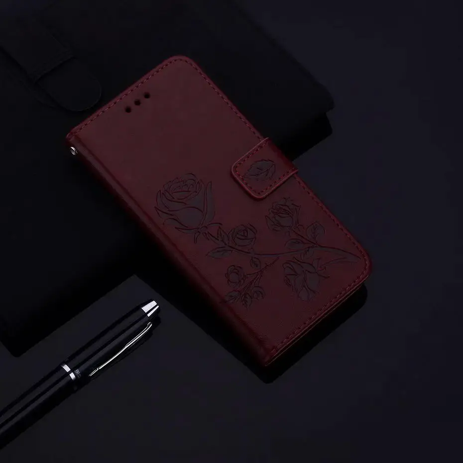 Brown Кожаный флип-чехол для Xiaomi Redmi 6A 5A 4A 6 Pro 5 Plus 3S 4X чехол для телефона для Xiaomi 5X(A1) F1 A2 Lite кошелек чехол для телефона s - Цвет: Brown