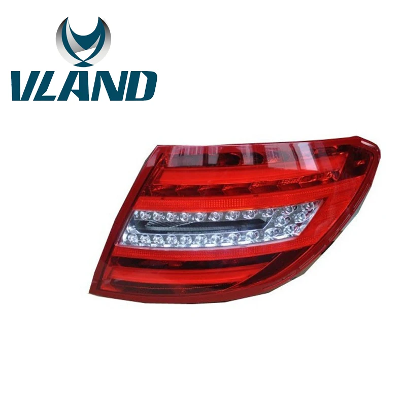 VLAND завод для автомобилей Taillamp W204 C200 2011 2012 2013 Led бар задний фонарь Plug And Play дизайн +