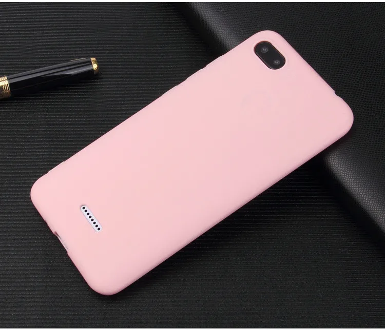 Чехол для Xiaomi Redmi 6a роскошный тонкий мягкий силиконовый чехол прозрачный из ТПУ