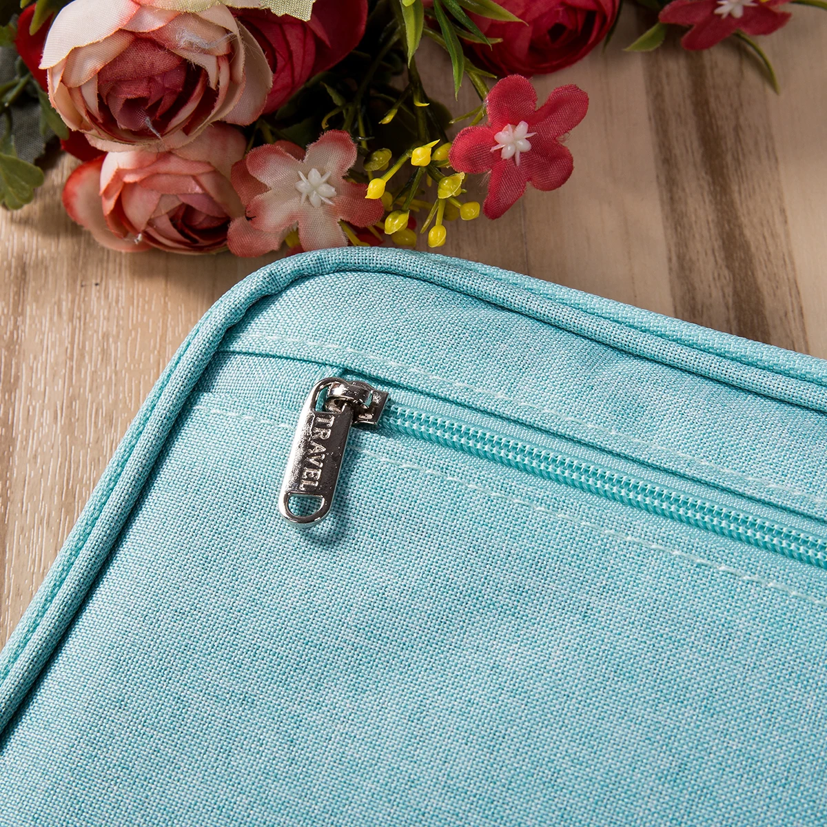 Семейный дорожный Органайзер держатель для паспорта документов RFID карты билеты