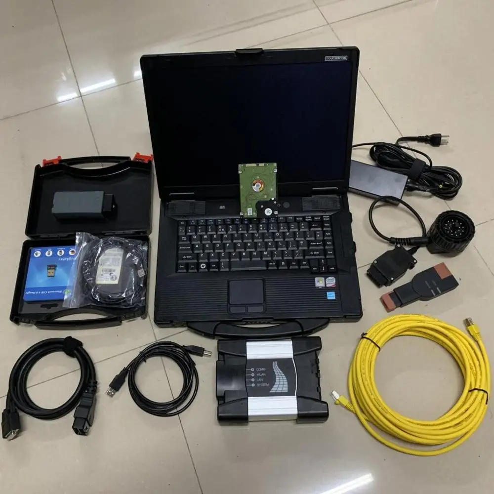 2020 для bmw ista программное обеспечение BMW ICOM NEXT vas5054a с HDD 1 ТБ планшет CF52 ноутбук 4 г