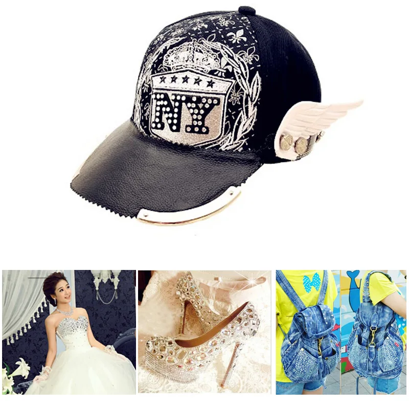 SS3 SS50 высококачественные блестящие камни стразы горячей фиксации с прозрачными