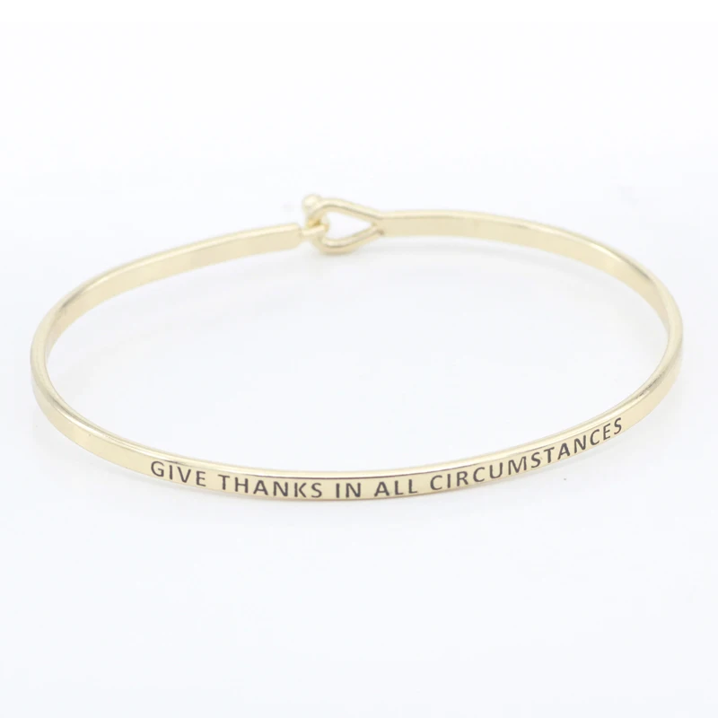 Медные ювелирные изделия на заказ спасибо при любых обстоятельствах браслет