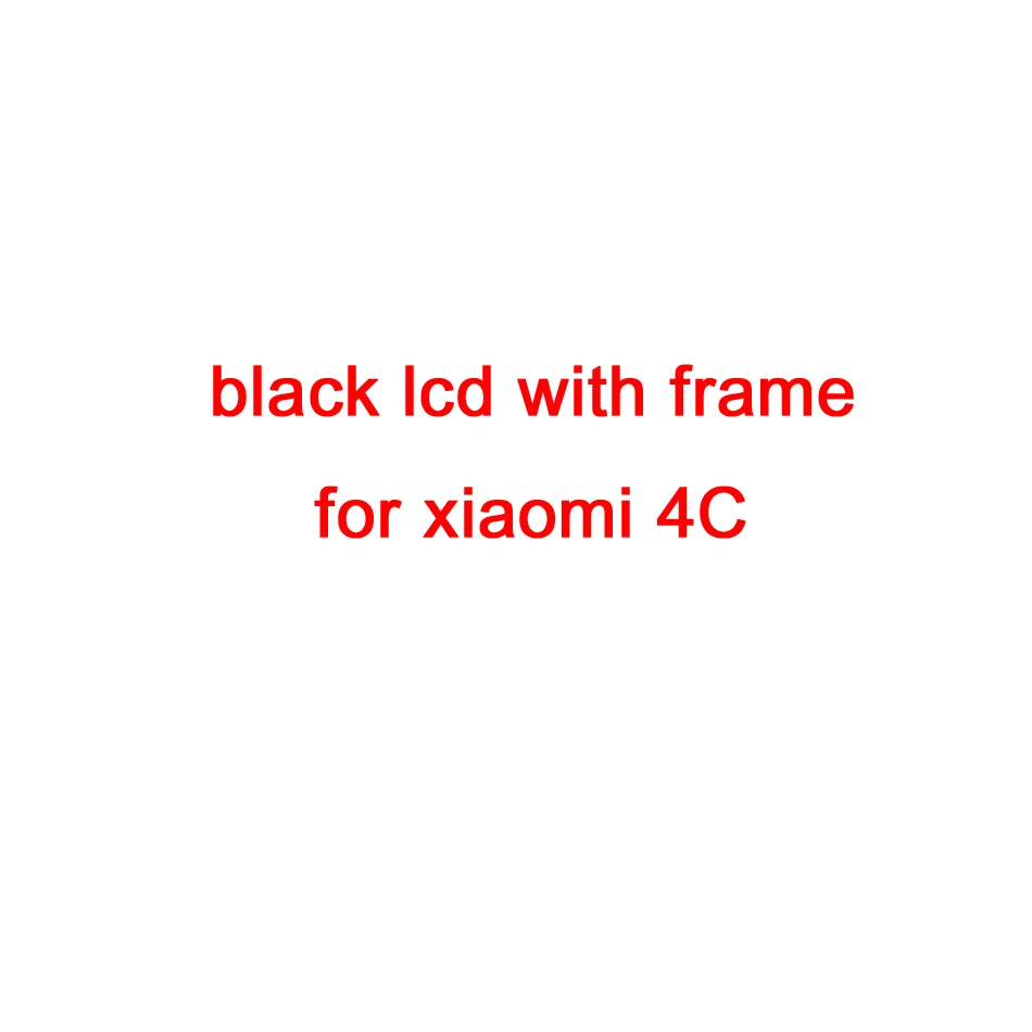 5 0 &quotдисплей для Xiaomi Mi4c LCD кодирующий преобразователь сенсорного экрана в сборе с