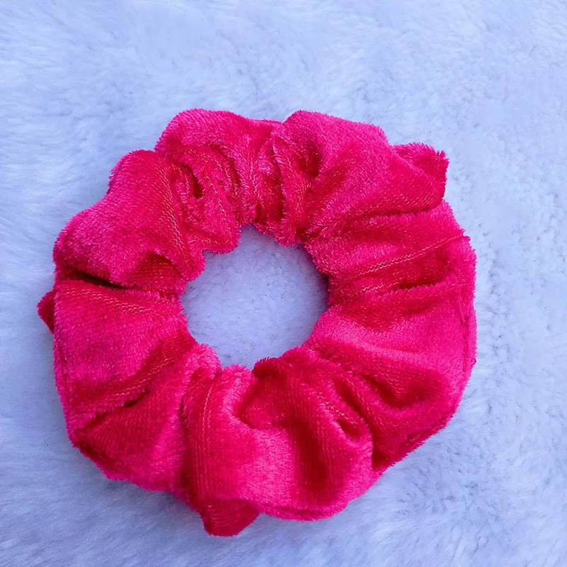 10 Rose Red 40 цветов, винтажные резинки для волос, бархатные резинки для волос, женские эластичные резинки для волос, для девушек, конский хвост, держатель, резинки для волос, аксессуары для волос - Цвет: 10 Rose Red