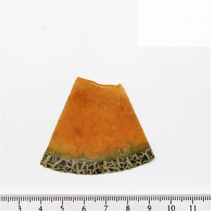 Cantaloupe CHUANGGE сушеные фрукты нарезанные DIY ручной работы свечи изготовления поставки оранжевый грейпфрут арбуз карамбола образцы воск украшения - Цвет: Cantaloupe