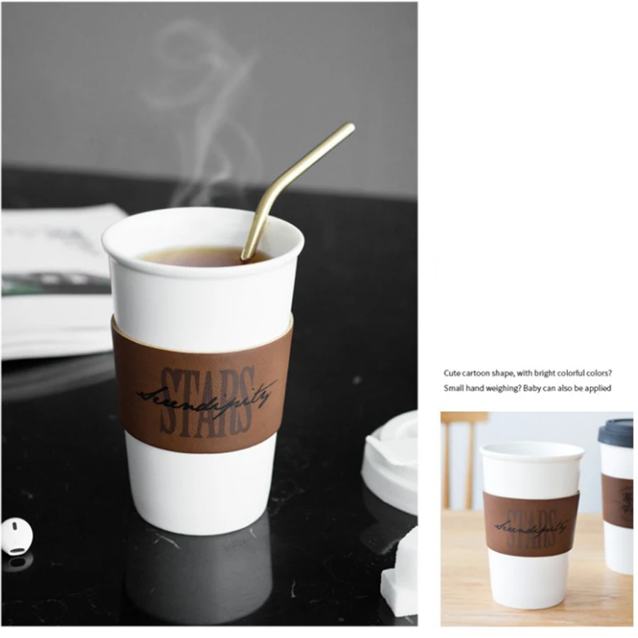 Кофейные молочные чайные чашки и кружка баркас керамические большие специальные