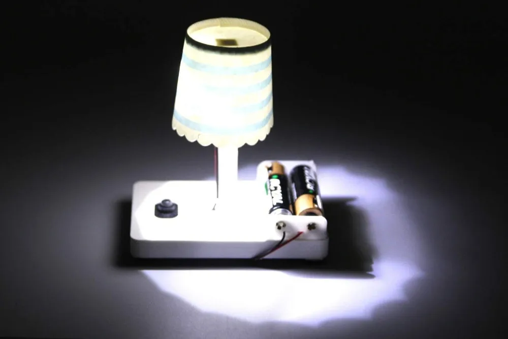 Креативная маленькая настольная лампа детские научные эксперименты игрушки для