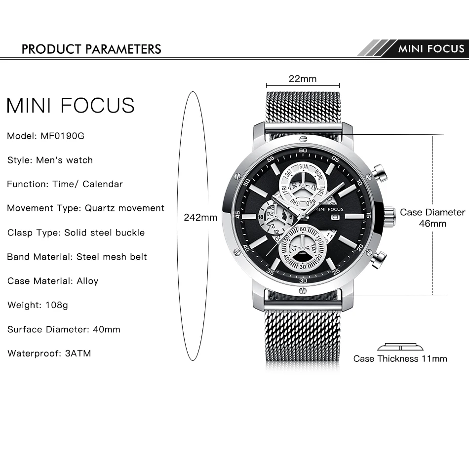MINIFOCUS полые мужские часы, серебряные светящиеся спортивные наручные часы, мужские роскошные брендовые деловые часы, мужские часы с календарем, relogio masculino
