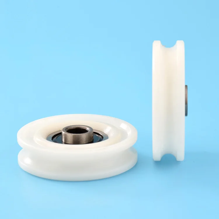 2 шт. с канавкой u образный паз дверной и оконный ролик пластиковый подшипник