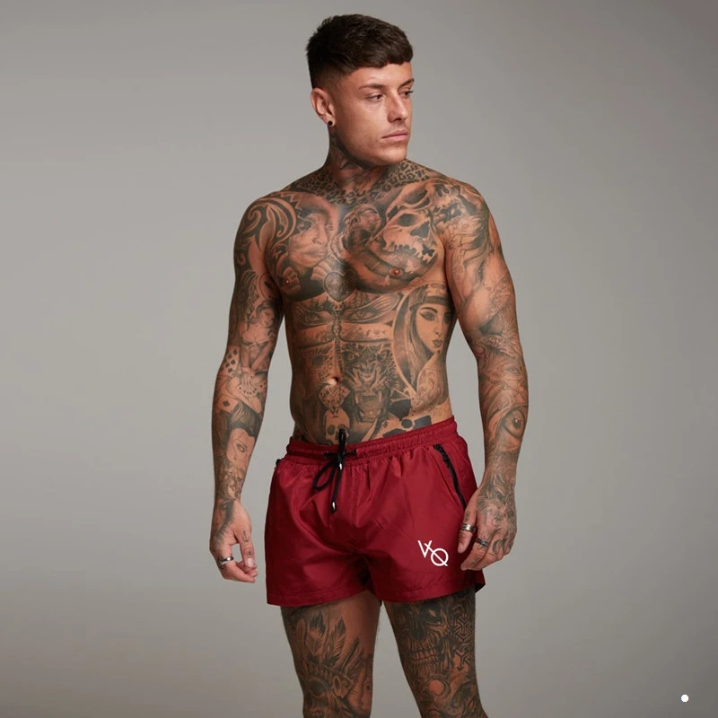 Новинка 2019 мужские товары для спортзала летние повседневные крутые короткие