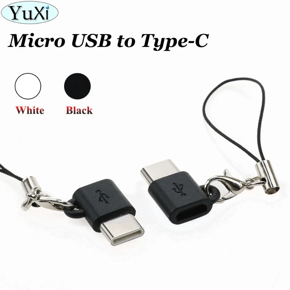 Переходник YuXi с USB 3 1 Type C папа на Micro мама коннектор для Xiaomi mi 8 Oneplus Android|Переходники